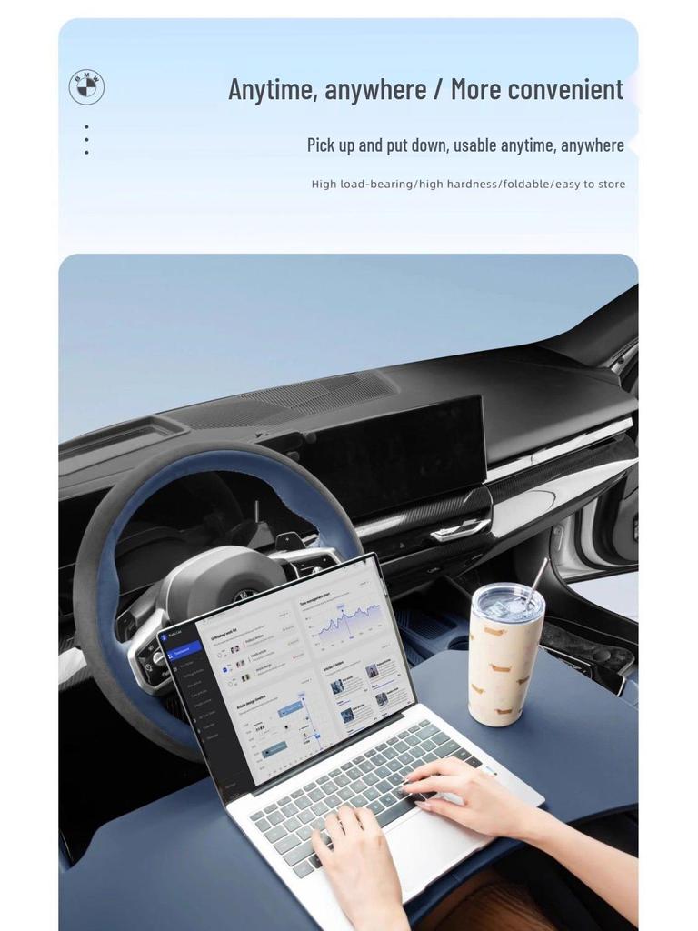 BMW 5 Series Folding Car Tray and Desk