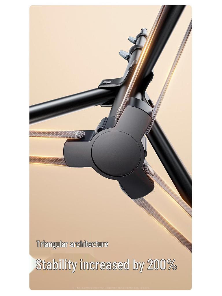 Floor-mounted Mobile Phone Live Streaming & Photography Tripod Bracket