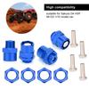RC Car 12mm to 17mm Wheel Hex Conversion Adapter Accessories for Sakura D4 HSP 94123 110 CarBlue
