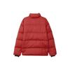 Adidas Down Jackets Men's Red Stand Collar Moderate GV5348