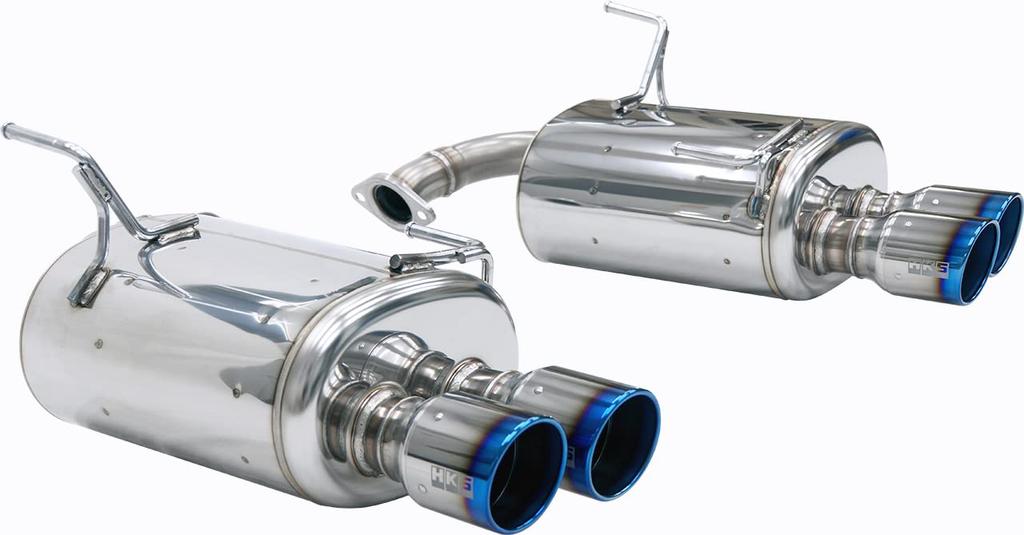 HKS Automotive Sports Muffler Liga Max Premium Subaru WRX S4 Vehicle Inspection Compatible Intake and Exhaust System Parts 5BA-VBH 2021/11~ (Main