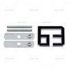 It is suitable for automobile personalized three-dimensional No. 63 metal body labeling modification