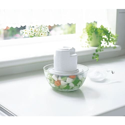 Shinki Gosei Tombo Pickle Press Lid and Pickling Stone Set for Bottles and Jar, Gray, Made in Japan