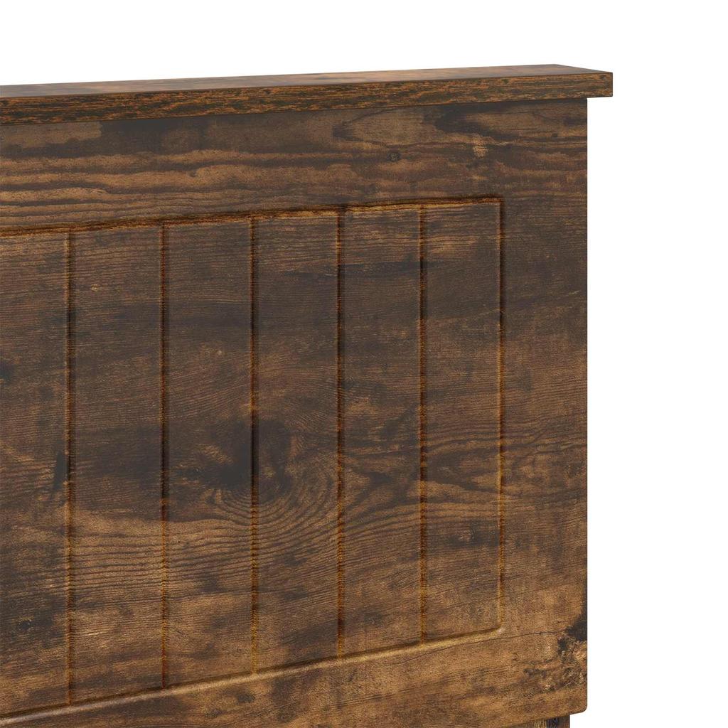 Headboard Smoked Oak Engineered Wood