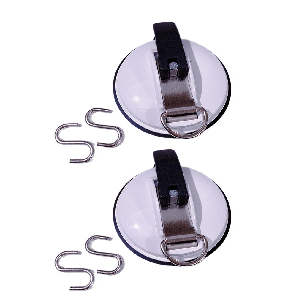 Vacuum Suction Cup Hook for Campers & Traveler Car Tents and Awnings Heavy Duty Stable Multifunctional Easy To Install