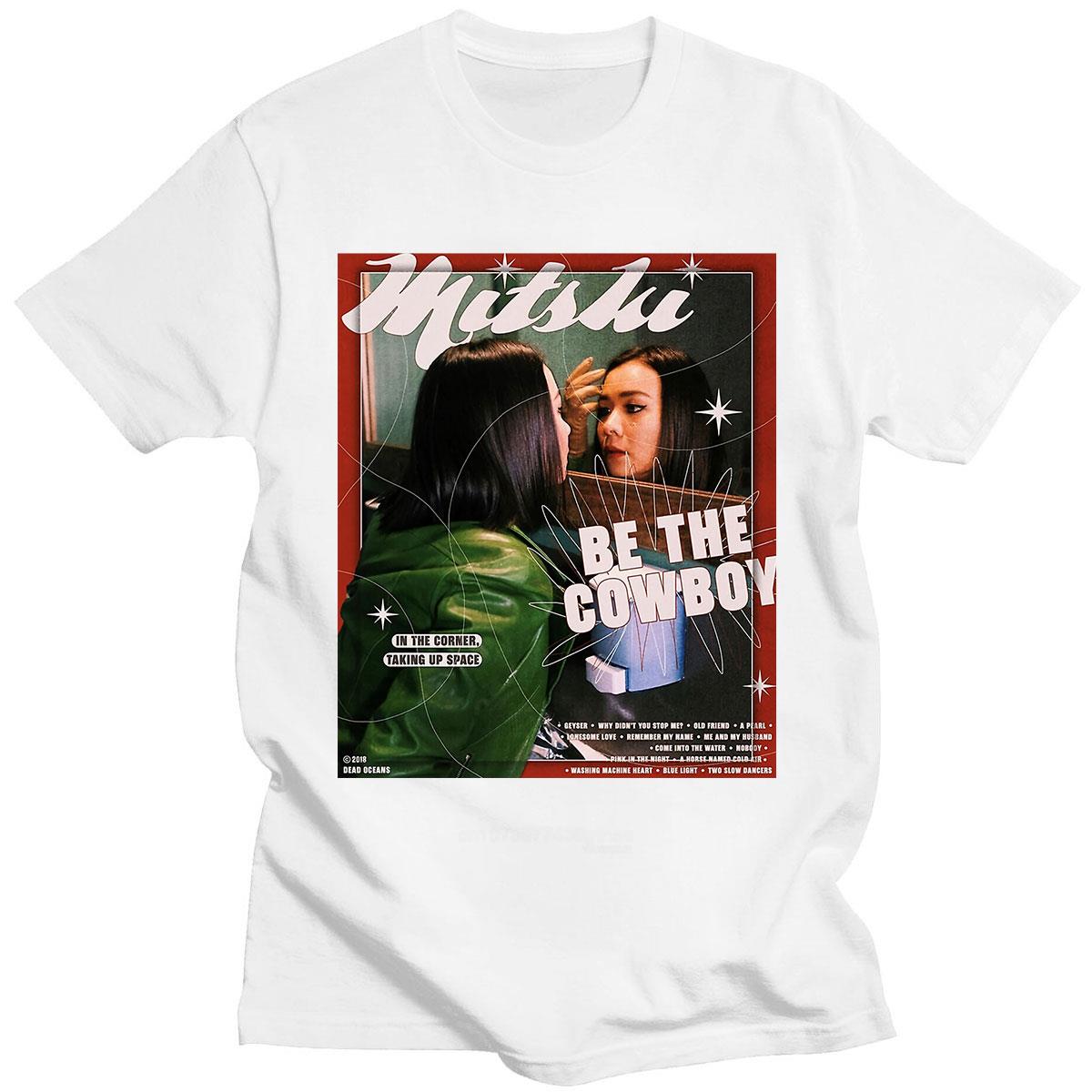 

Mitski Be The Cowboy Poster Music Album Print T Shirt Creative Trending Retro Cool Gift Tops Women Men o-neck Tee S