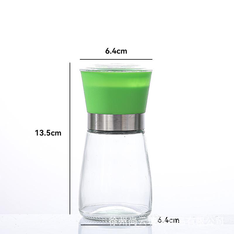 Stainless Steel & Ceramic Manual Grinder for Black Pepper, Sichuan Pepper, Sea Salt Seasoning