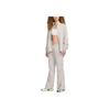 Nike Sportswear Solid Waterproof Sweat-Absorbing Comfortable Casual Knit Sports Pants Women bottoms Light-Iron White FV7544-014