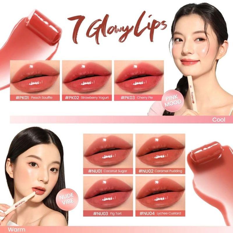 FOCALLURE - Watery Glossy Lip Balm - 4 Colors