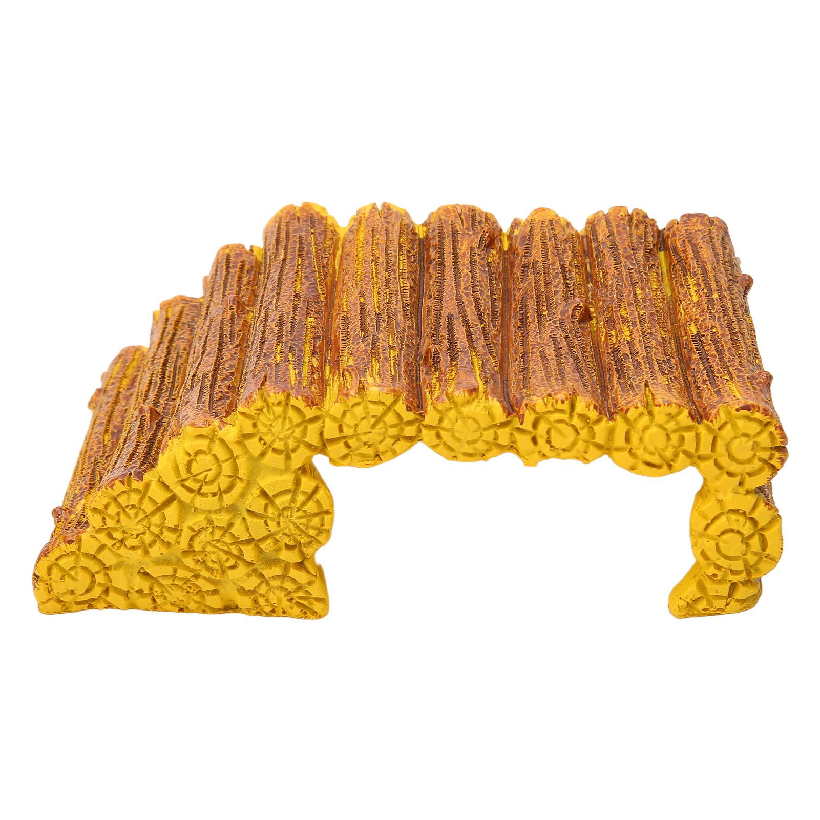 

Turtle Basking Platform 13x9x4.5cm Resin Landscaping Simulation Tortoise Climbing Platform for Lizards Frogs Turtles