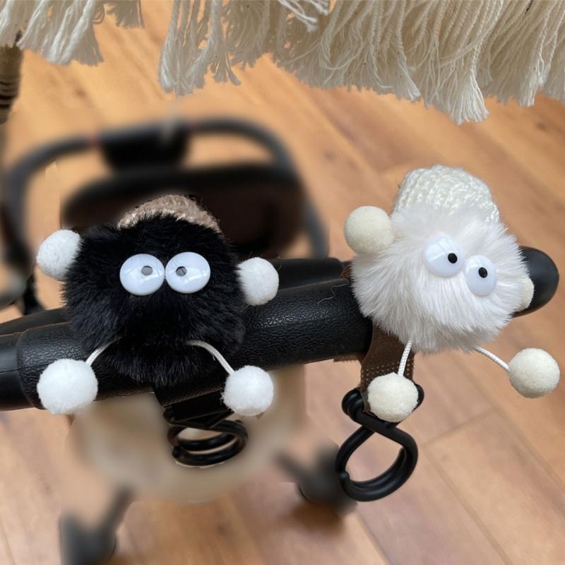 Stroller Hook Lovely Cartoon Cart Hook for Hanging Bag Drooling Bibs Pram Hanger Mommy Essential Baby Product
