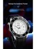 OFNS Men's Quartz Waterproof Calendar Watch with Rotatable Outer Bezel & Luminous Display, Model 1625