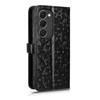 For TECNO Spark 40 Pro+ 4G Wallet Case Dot Pattern Imprint PU Leather Phone Cover with Wrist Strap