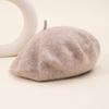 New outdoor fashion warm beret painter hat woolen bud hat sketch hat women's literary hat