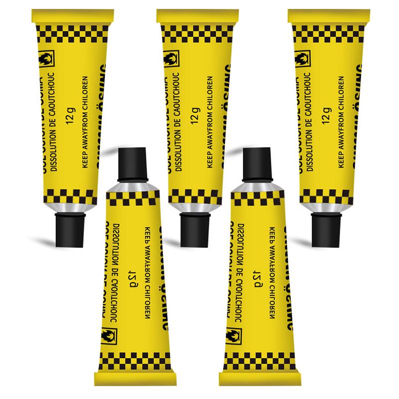 12g/20ml Car Tyre Repairing Glue Car Motorcycle Bicycle Wheel Repairing Inner Tube Puncture Rubber Glue Car Accessories 1-5Pcs