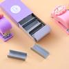 Cartoon Key Ring Pendant Mini Size 10 Staples Binding Tools Mini Stapler Stapler Key Chain Stapler