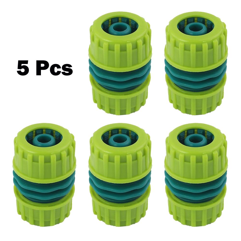 High Quality Garden Hose Pipe Connector Repair Coupler Joiner Pack of 5