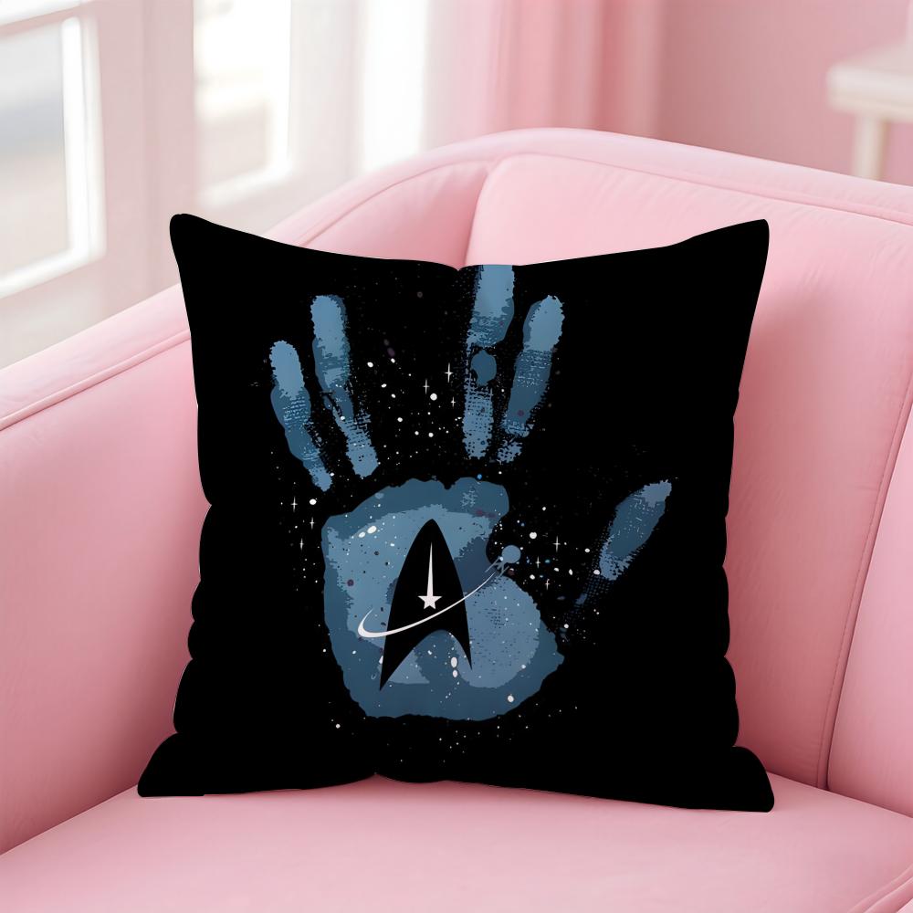S-Star T-Trek Ship Cushion Cover Home & Car Multi-Scene Pillow Cover - Reversible, Soft & Durable For Daily Use