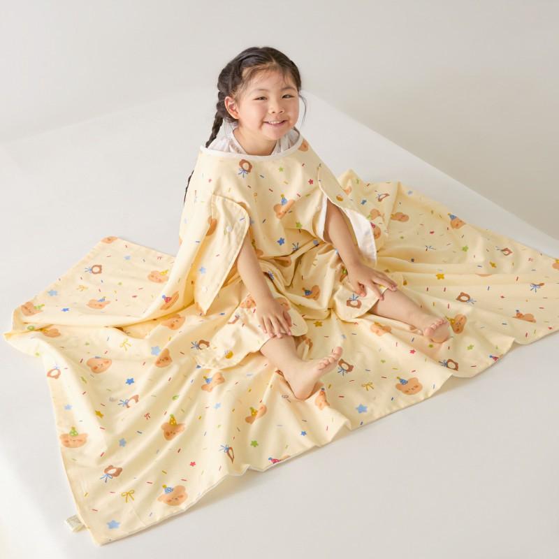 A Cotton Kids Sleep Sack Quilt Baby Toddler Wearable Blanket Washable