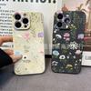 Color Flowers for iPhone15 Mobile Phone Case 14PROMAX All-inclusive 13 Anti-drop 16/15 Protective Case 17