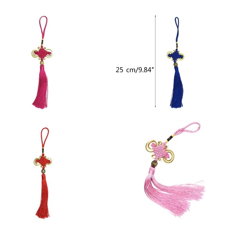 Traditional Chinese Knot Pendant Add a Touch of Luck and Charm to Costume and Gifts Perfect for Cultural Enthusiasts