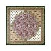 90cm Satin Scarf with Paisley Print - Classic Square Scarf/shawl for Women