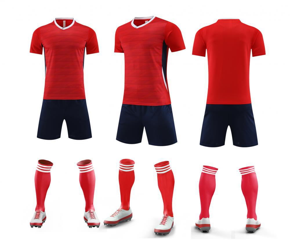 Soccer sets, quick-dry short-sleeve adult and children's sports jerseys, training camp competition uniforms, factory in stock, 15 styles