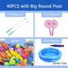 40Pcs With Big Round Pool fishing toys for boys Education toy For Kids