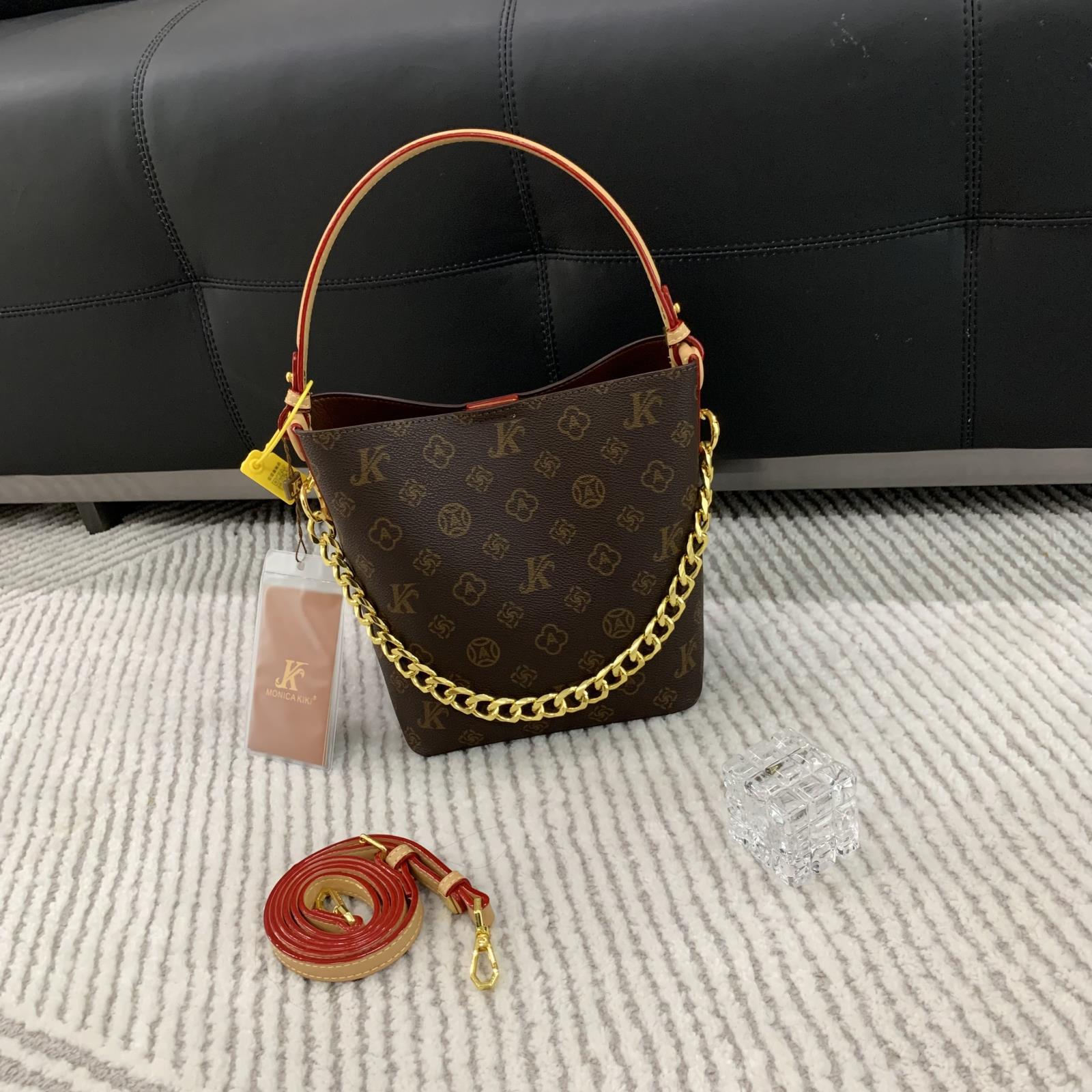 

Новый модный стиль сумка-ведро с надписью портативная на плечо через плечо женская сумка