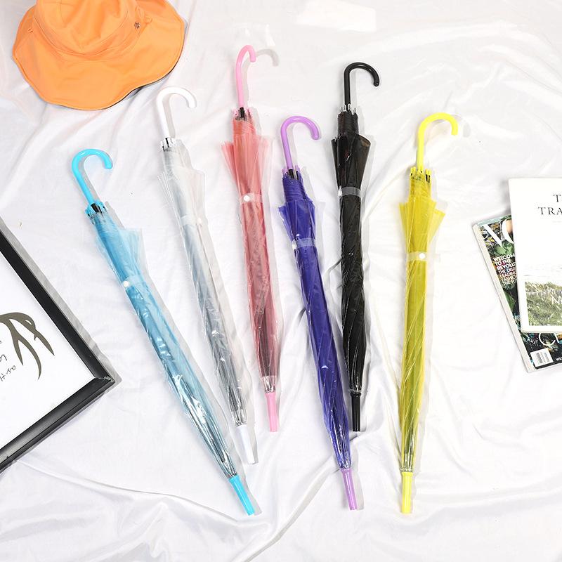 Umbrella Wholesale Cartoon Children's Umbrella Automatic Cute Long Handle Umbrella School Boys and Girls Kindergarten Sunshade Children's Umbrella