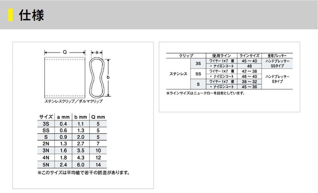 YAMASHITA Stainless Steel 200 Silver Clips, SS, Pieces,