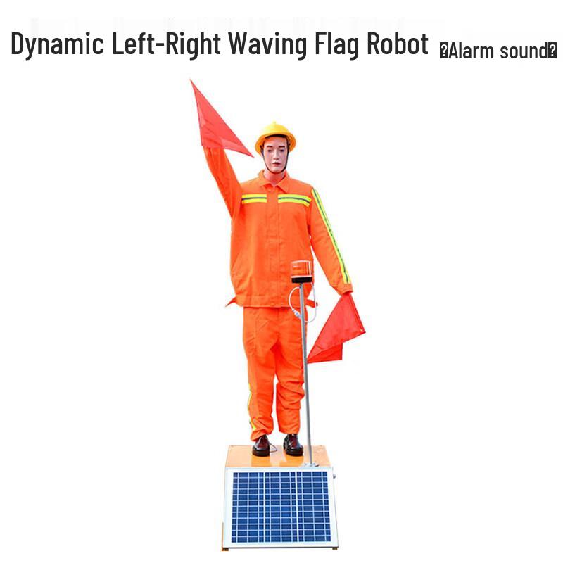 Aokewen Traffic Control Flag-Waving Robot
