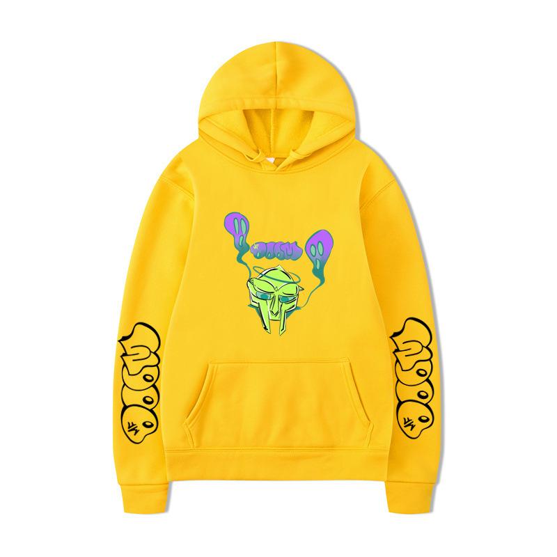 Hip-hop Singer Mf Doom Hoodies Singer New Printing Sweatshirts for Fans Long Sleeve Men Women Clothing Sudaderas Hoody