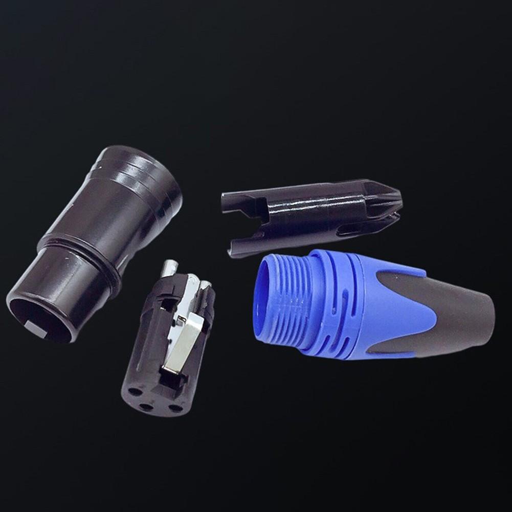 3 Pin For XLR Connectors Set of 6 for Male Female Audio Microphone Use