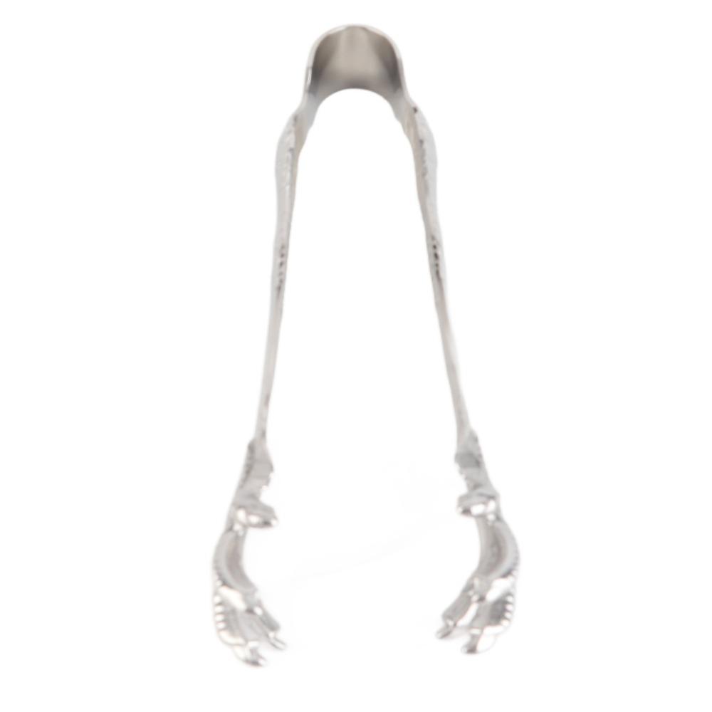 Kitchen Tools Stainless Steel Ice Tongs Eagle Claw Secure Grip Chicken Feet Tongs Heavy Duty Professional Serving Clip Grilling