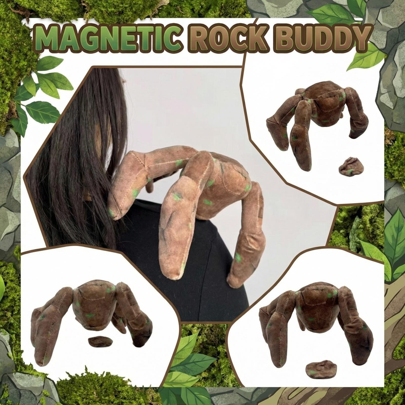 

Magnetic Shoulder Plush Toy, Soft Stuffed Creature Doll With Strong Magnets, Wearable Plush Accessory For Cosplay, Party & Gift One Size