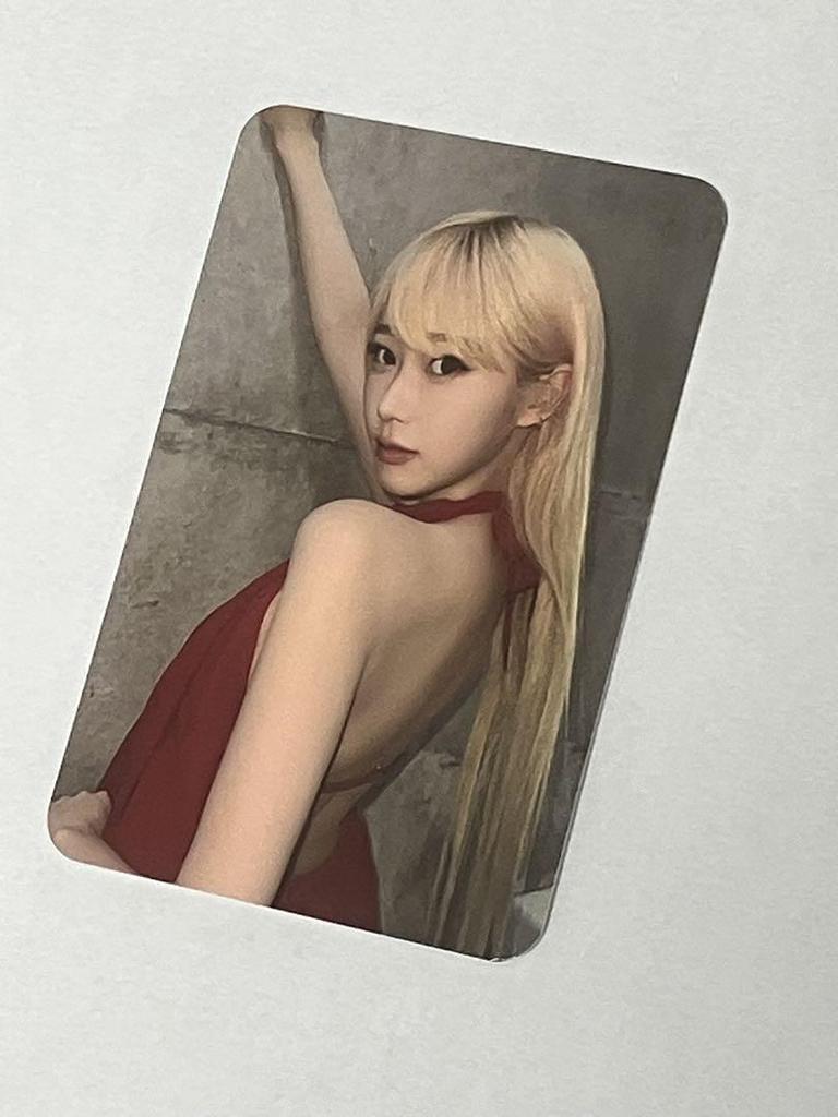 [USED] Aespa Whiplash Popup 70,000 Won Purchase Bonus Trading Card Gisele