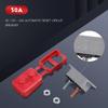 BBTO 4 Pieces DC 12V - 24V Automatic Reset Circuit Breaker Circuit Breaker With Cover Stud Bolt For Automotive And More (30 Amp)