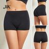 Mini Skirt Inner Shorts Women Safety Pants High Elasticity Solid Color Ice Silk Seamless Anti-exposure Waist Quick Dry Yoga Underpants