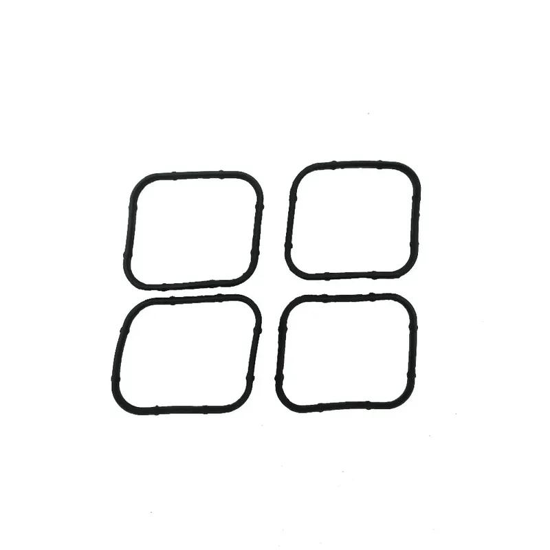 4PCS For Citroen Berlingo C2 C3 Picasso C4 C5 1.6 HDI Fiat Scudo C-Max Focus Peugeot 206 207 Intake Manifold Seal Gasket 1509352