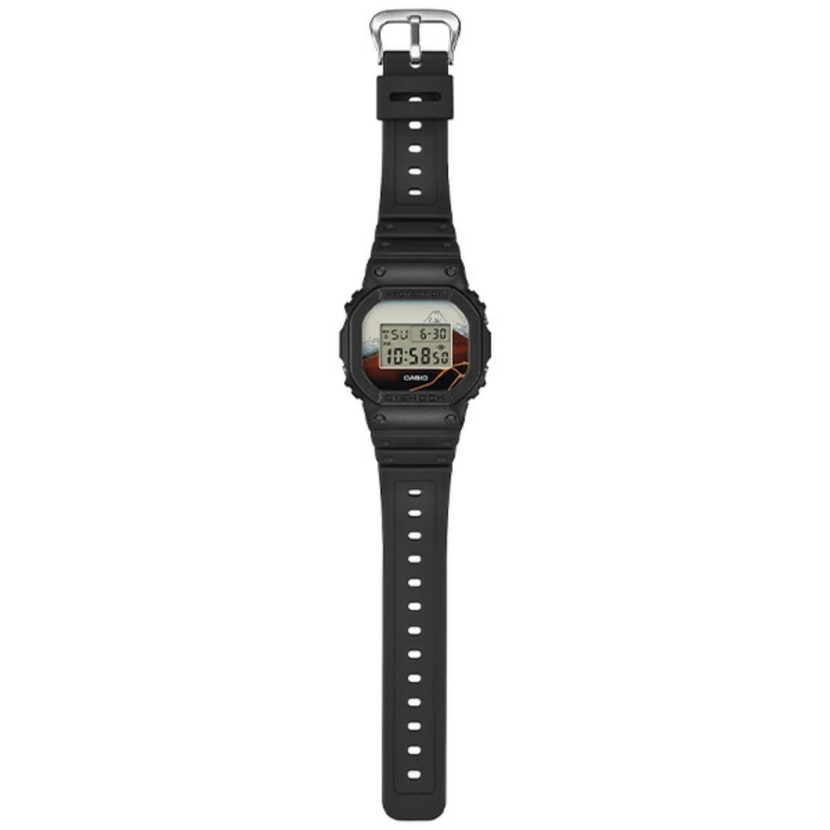 Сделано в Кацусика Хокусай Ямасита Хакую Черный [Casio] Часы G-Shock, Япония, Дизайн, DW-5600KHSH25-1JR, Мужские,