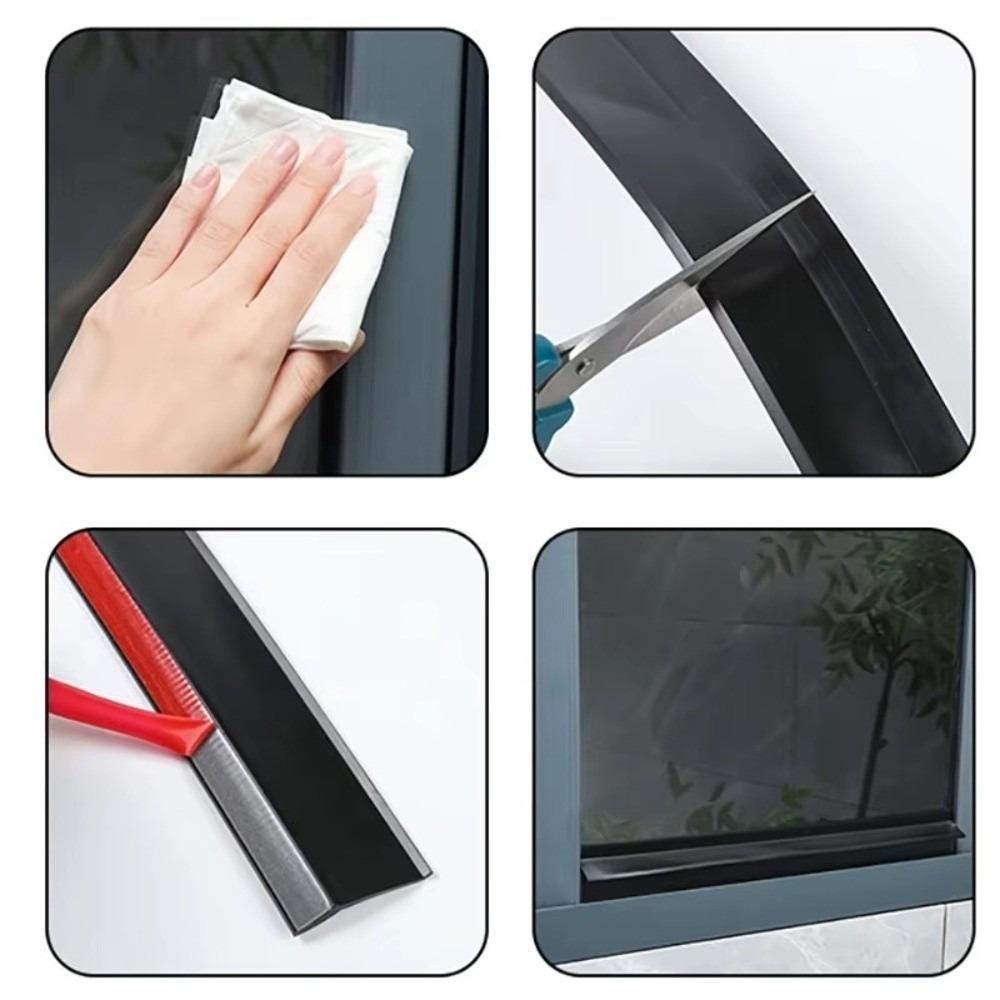 Ainproof Water Backflow Window Water Blocking Bar Sealing Function Rain Flashing Board  Home Window