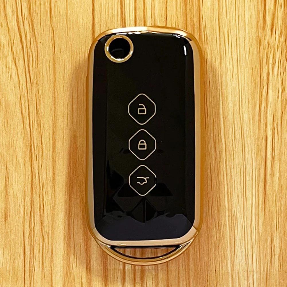 3 Tasten TPU Flip Auto Fernbedienung Schlüsselhülle Abdeckung Fob Schalenhalter Für Wuling Star 2024 Innenraum Auto Zubehör