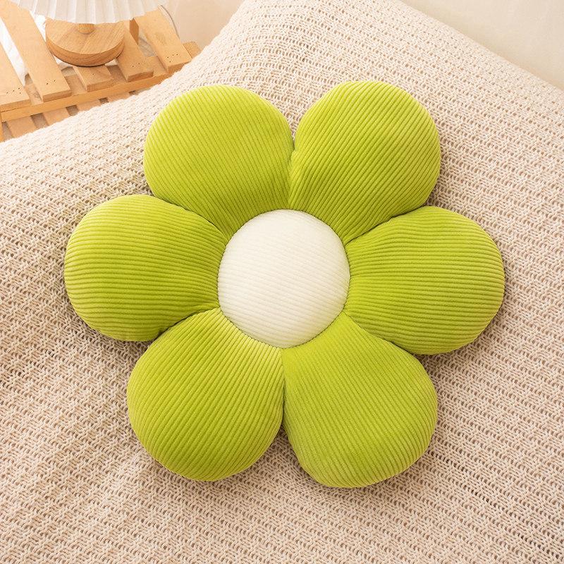 35CM Colorful Flowers Plush Pillow Plant Petal Cushion Stuffed Toys Home Decoration Gifts