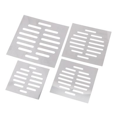 Stainless Steel Floor Drains Net Cover Square Drain Hole Shower Hair Catcher Filter Stopper Kitchen Bathroom Hardware Parts