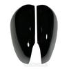 Gloss Black Rearview Mirror Cover for 2020 Mercedes-Benz A-Class W177, CLA V177, and C118
