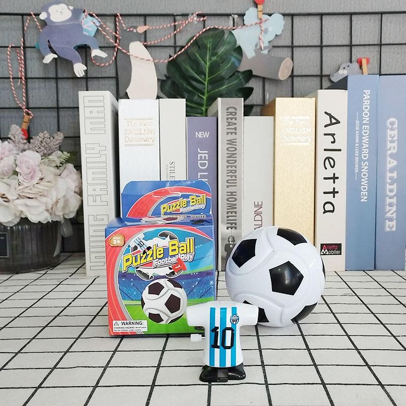 

World Cup Athlete Football Piggy Bank: Trendy Cartoon Coin Jar Birthday Gift 16.5*10.7*18CM озеро синього кольору