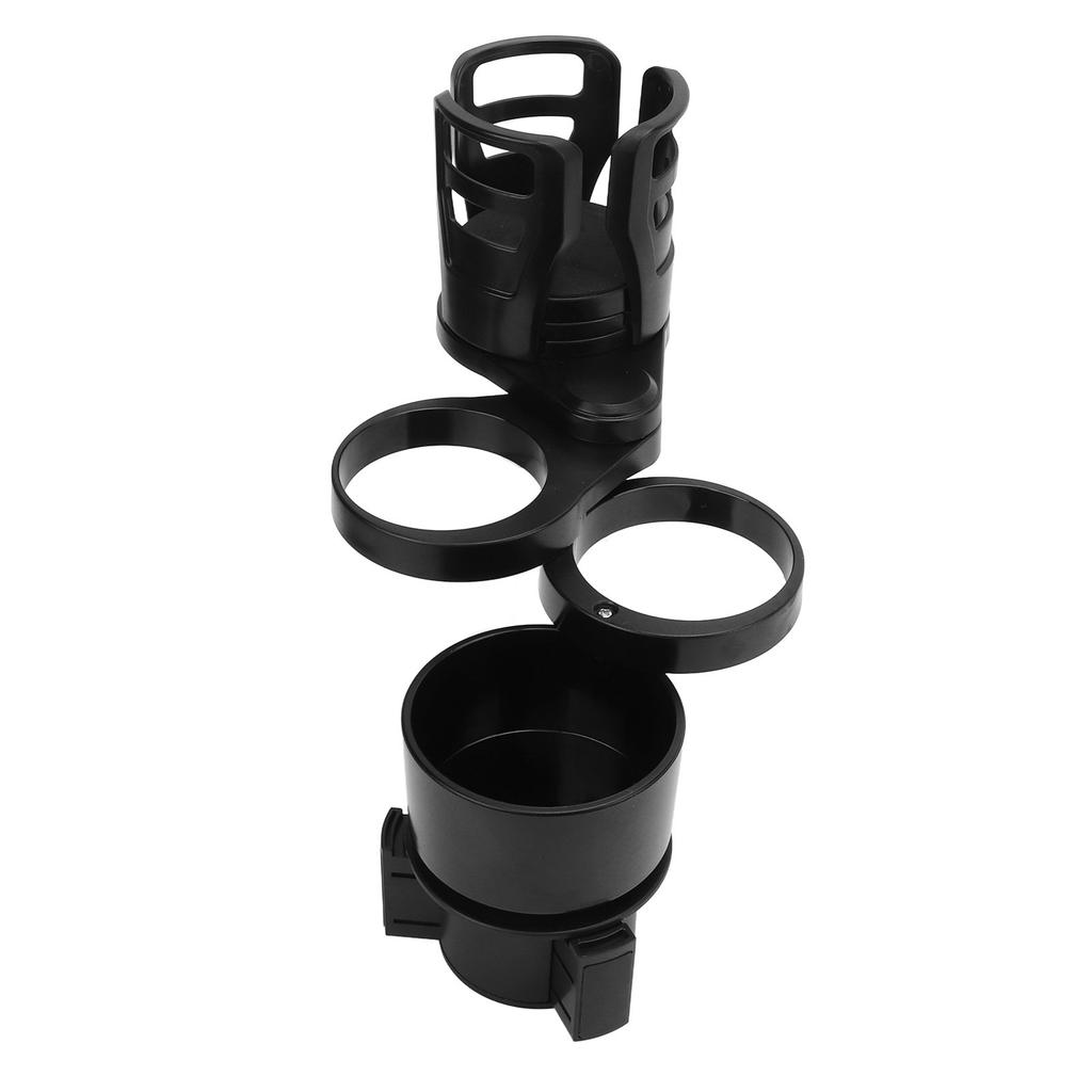 2 in 1 Universal Car Cup Holder Expander Cup Mount Extender Organizer with Adjustable Base