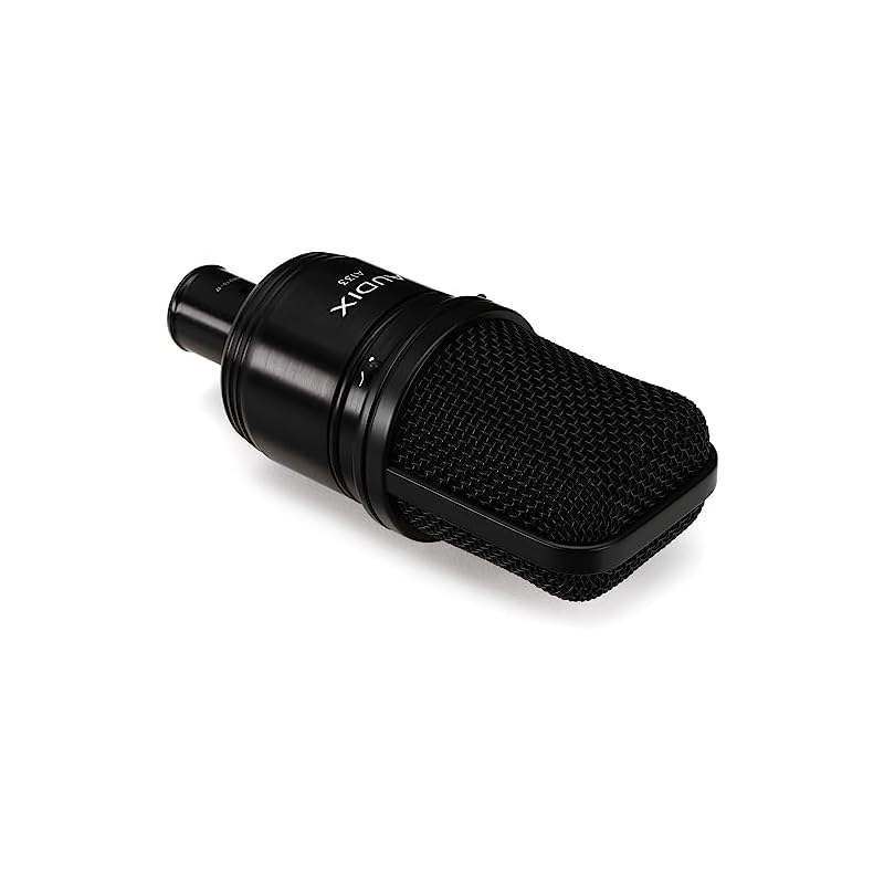 AUDIX A133 Large Diaphragm Condenser Microphone for Instrument Recording, Guitar Amplifiers, Drum Overheads, and Video Streaming in Studios, with
