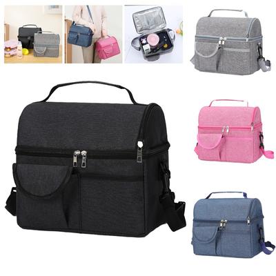 Hermal izolovaná obědová taška Cool Bag Piknikový box pro skladování potravin pro dospělé děti